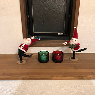 踊るサンタさん/サンタクロース/サンタさん/クリスマス/イッタラ...などのインテリア実例 - 2019-11-09 17:28:08