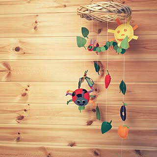 手作り はらぺこあおむしのインテリア実例 Roomclip ルームクリップ