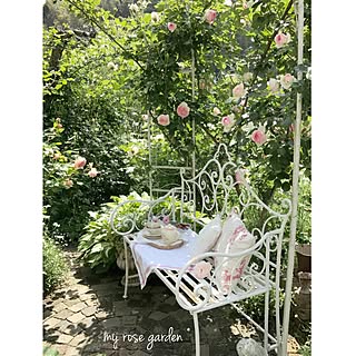 玄関/入り口/2017.05.15/ピエール・ド・ロンサール/ウィリアムモリス/花のある暮らし...などのインテリア実例 - 2017-05-15 06:35:14