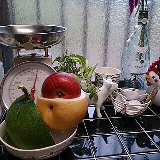 キッチン/朝食の切れ端/信号色♪のインテリア実例 - 2013-11-03 13:04:48