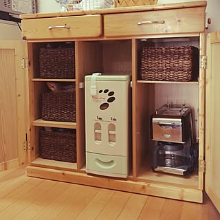 キッチン/米びつ/デロンギ/コーヒーメーカー/食品...などのインテリア実例 - 2017-03-06 11:47:48