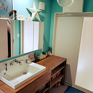 広い洗面所のインテリア実例 Roomclip ルームクリップ