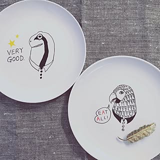 らくやきマーカー 陶磁器用 ペイントのインテリア実例 Roomclip ルームクリップ