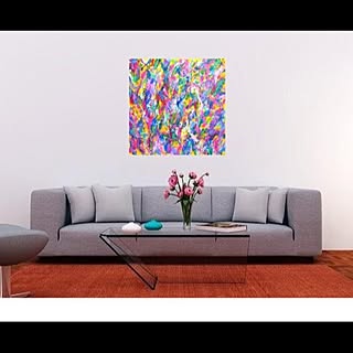 大きい絵のインテリア実例 Roomclip ルームクリップ
