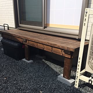 玄関/入り口/防腐剤 2度塗り/濡縁/DIY/いいね!ありがとうございます!のインテリア実例 - 2017-04-29 15:49:38