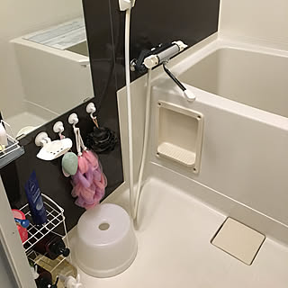 バス/トイレ/3コインズ/ダイソー/100均/一人暮らし...などのインテリア実例 - 2018-01-06 21:23:00