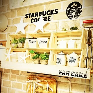 棚/雑貨/セリア/築30年超/リメイク...などのインテリア実例 - 2016-05-25 09:52:07