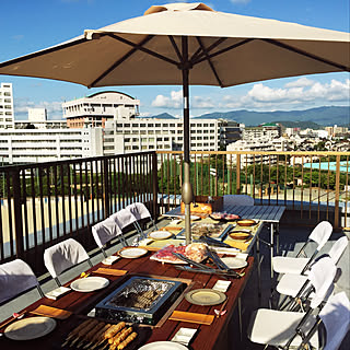 q ルーフバルコニーのインテリア実例 Roomclip ルームクリップ