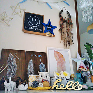 玄関/入り口/ニトリ/開運コーナー/ニトリhelloオブジェ/cocosorasakuちゃんの作品♡...などのインテリア実例 - 2018-05-19 22:09:29