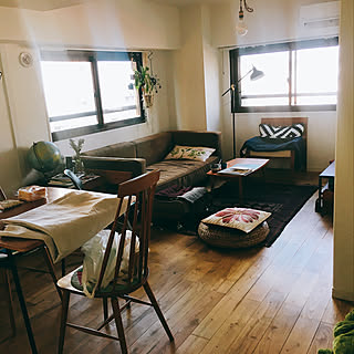 部屋全体/キリム/IKEA/北欧/ドライフラワー...などのインテリア実例 - 2018-04-11 19:36:29