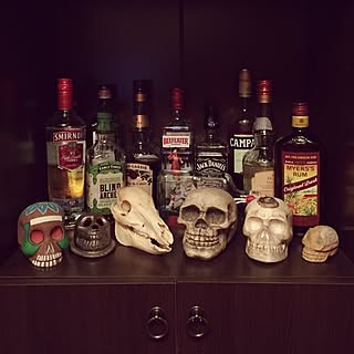 お酒のボトルたちのインテリア実例 Roomclip ルームクリップ