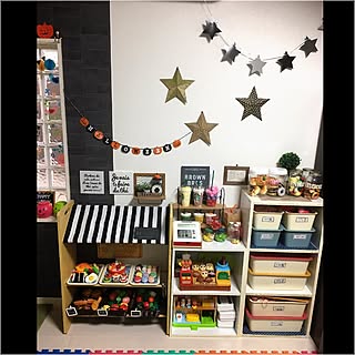 ダイソー リビングのキッズスペースの商品を使ったおしゃれなインテリア実例 Roomclip ルームクリップ