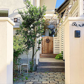 玄関/入り口/クリスマス/リース/外観のインテリア実例 - 2018-11-17 10:48:51