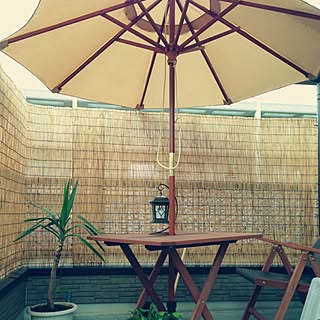 バルコニー パラソルのインテリア実例 Roomclip ルームクリップ