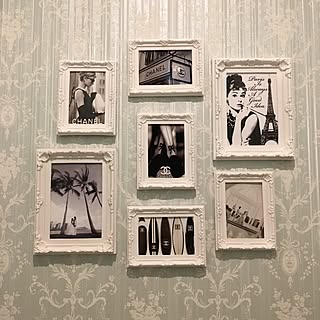 100均 額縁のインテリア実例 Roomclip ルームクリップ