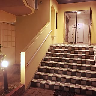 アプローチ階段のインテリア実例 Roomclip ルームクリップ