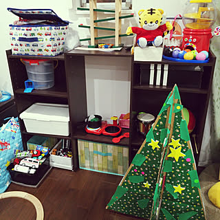 リビングおもちゃコーナーのインテリア実例 Roomclip ルームクリップ