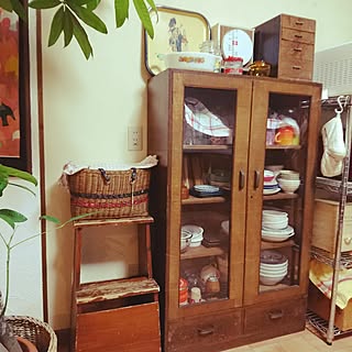 レトロ 古民具のおしゃれなインテリア 部屋 家具の実例 Roomclip ルームクリップ