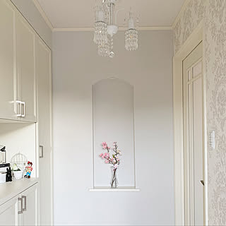 春インテリア/玄関ニッチ/玄関インテリア/玄関ホール/玄関...などのインテリア実例 - 2020-02-23 13:27:08