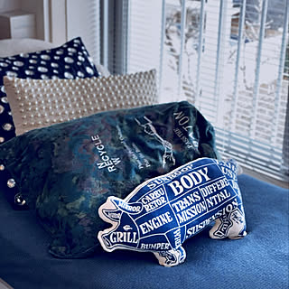 ブラインド/クッション/まくら/掃除嫌い/ベッド周りのインテリア実例 - 2020-01-22 09:21:42