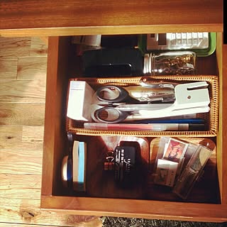 机/整理整頓/文房具のインテリア実例 - 2013-12-28 12:13:36