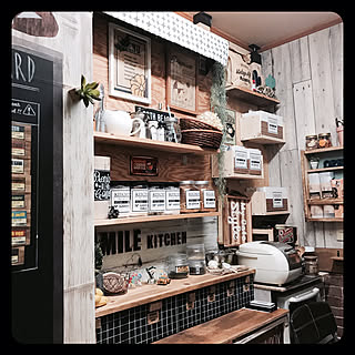 キッチン/男前とナチュラルMIX/いなざうるす屋さん/Insta→SOYURU-MAMA/男前...などのインテリア実例 - 2017-09-30 13:03:20