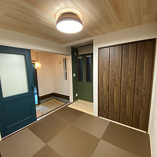 和室 板張り天井のインテリア実例 Roomclip ルームクリップ