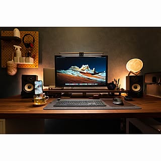 Pcモニターのインテリア実例 Roomclip ルームクリップ