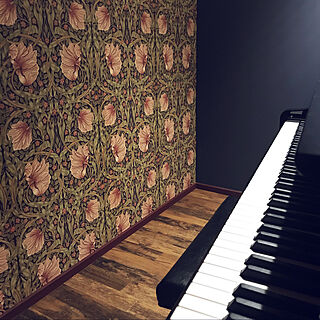 ピアノ 壁紙のインテリア実例 Roomclip ルームクリップ