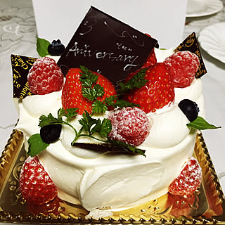 部屋全体/サプライズケーキ/サプライズプレゼント/挙式/担当者様ありがとうございました...などのインテリア実例 - 2017-12-14 23:46:01