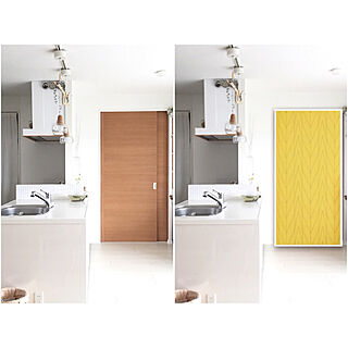 黄色 サンゲツ壁紙のインテリア実例 Roomclip ルームクリップ