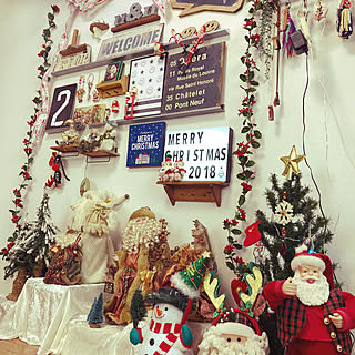 クリスマス/雑貨/アンティーク/照明/壁/天井のインテリア実例 - 2020-01-27 22:23:39