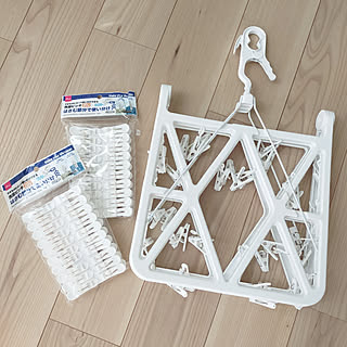 ダイソー 洗濯ばさみの商品を使ったおしゃれなインテリア実例 Roomclip ルームクリップ