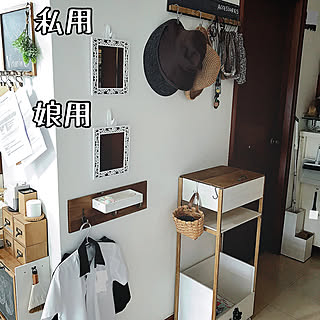 お支度コーナー/ダイソー/100均DIY/ダイソー木材/100均リメイク...などのインテリア実例 - 2020-01-16 11:13:02