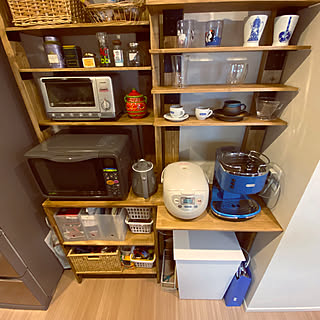 デロンギ/エスプレッソマシン/BRIWAX/ディアウォール/集成材...などのインテリア実例 - 2020-01-23 17:36:06