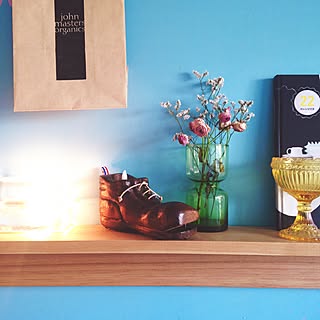 ベッド周り/キャンドルホルダー/ブロックランプ/マリボウル/花器...などのインテリア実例 - 2016-10-10 09:32:59