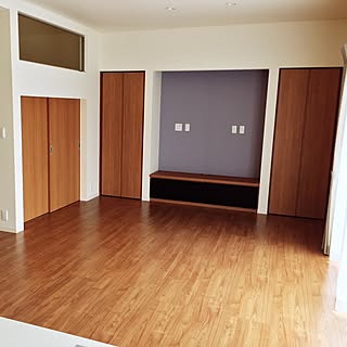 フローリング チェリー色のインテリア実例 Roomclip ルームクリップ