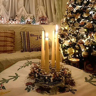 机/クリスマス/クリスマスが大好きです/メルヘンカントリー/海外のクリスマスに憧れる...などのインテリア実例 - 2019-12-08 19:08:41