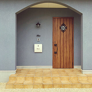 リクシルの玄関ドアのインテリア実例 Roomclip ルームクリップ