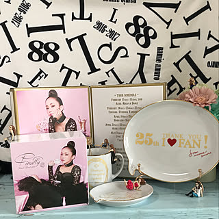 安室奈美恵グッズのインテリア実例 Roomclip ルームクリップ