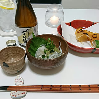 机/ひとり暮らし 1K/日本酒好き/イッタラアアルトハイボール/ケーラー オマジオ...などのインテリア実例 - 2019-09-15 18:45:47