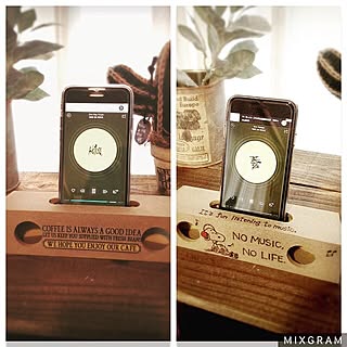 スマホスピーカーのインテリア実例 Roomclip ルームクリップ