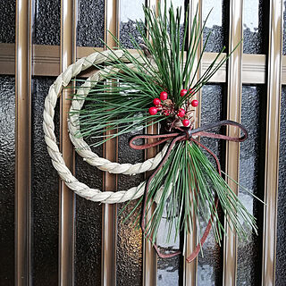 玄関 入り口 松飾りのインテリア実例 Roomclip ルームクリップ