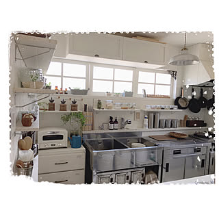 業務用ステンレス作業台のインテリア実例 Roomclip ルームクリップ