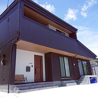 黒ガルバのインテリア実例 Roomclip ルームクリップ