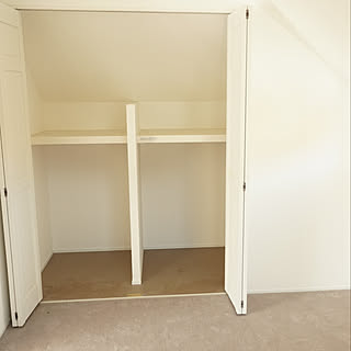 勾配天井のクローゼットのインテリア実例 Roomclip ルームクリップ