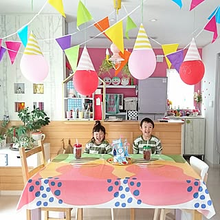 100均 風船のインテリア実例 Roomclip ルームクリップ