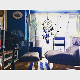黒い扇風機のインテリア実例 Roomclip ルームクリップ