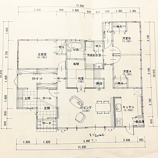 平屋 4ldkのインテリア レイアウト実例 Roomclip ルームクリップ