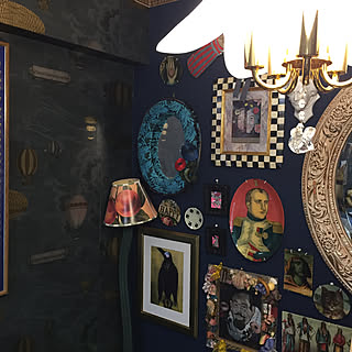 リビング/fornasetti/テシード/Cole & Son/Re壁...などのインテリア実例 - 2017-07-23 20:48:04